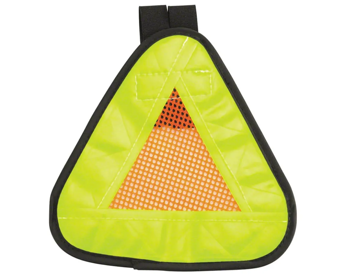 Aardvark Reflective Triangle Yield Symbol (7 x 7") (w/ Velcro Strap)