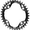 Absolute Black Oval Mountain Chainrings (Black) (1 x 10/11/12 Speed) (Single) (104mm BCD) (36T)