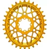 Absolute Black SRAM T-Type Oval 8-Blot Direct Mount Chainring (Gold) (Single) (30T) (3mm Offset/Boost)