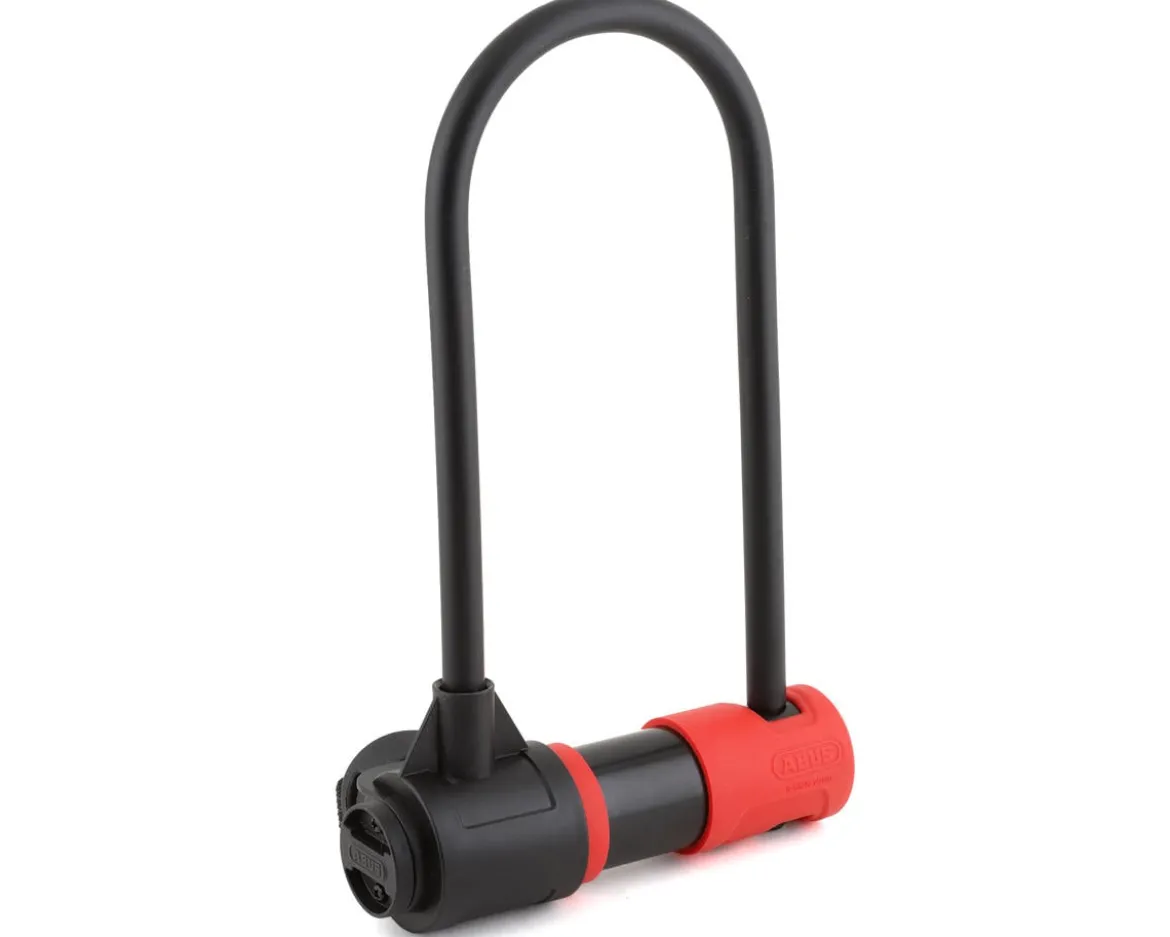 Abus 440A Alarm U-Lock (4 x 9") (Black/Red)