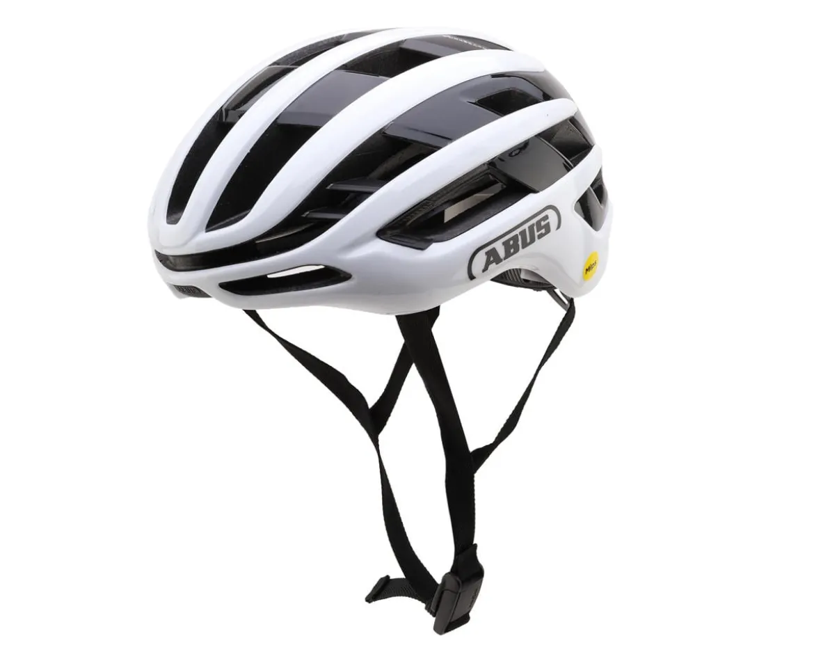 Abus AirBreaker 2.0 MIPS Helmet (Shiny White) (M)