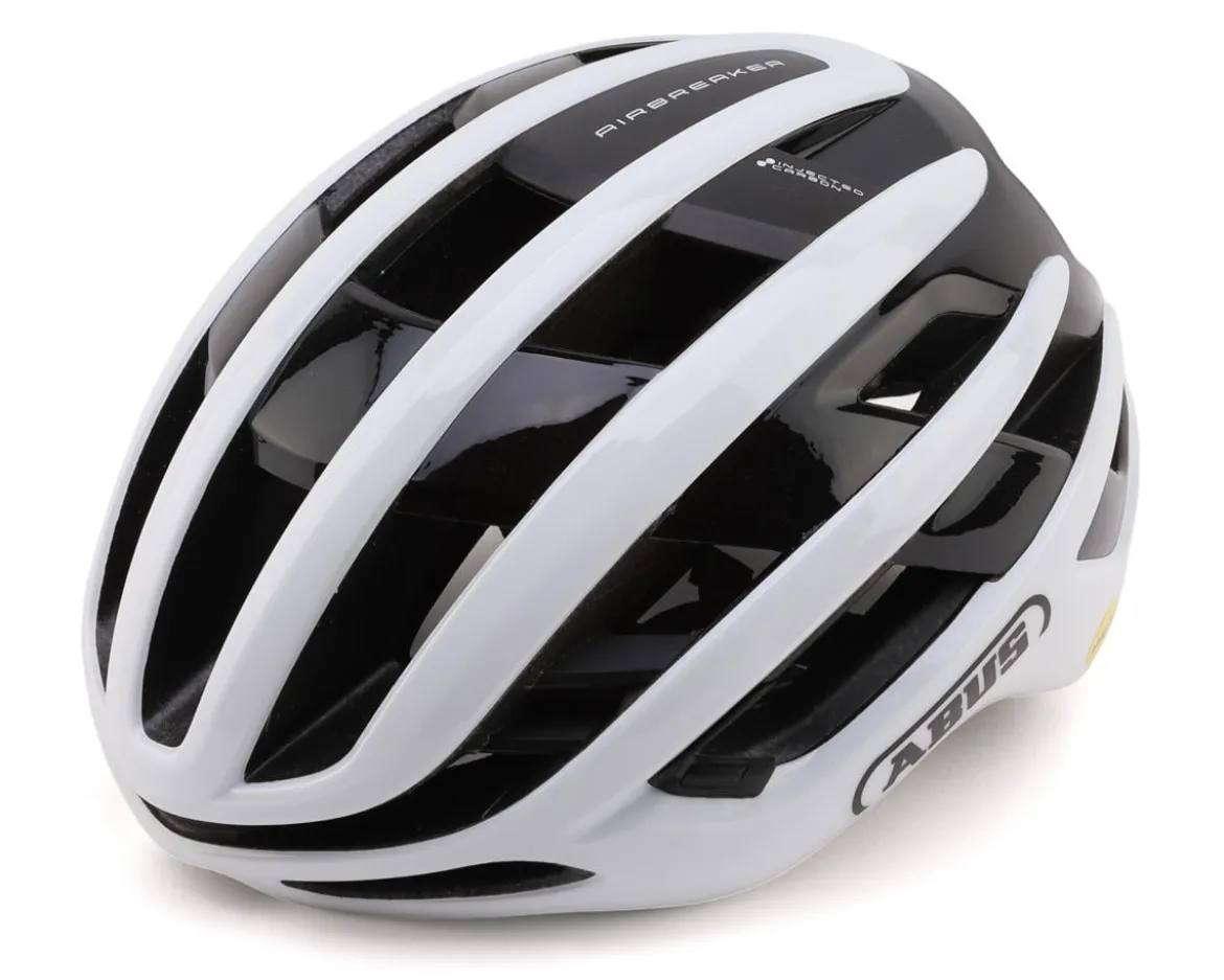 Abus AirBreaker 2.0 MIPS Helmet (Shiny White) (M)