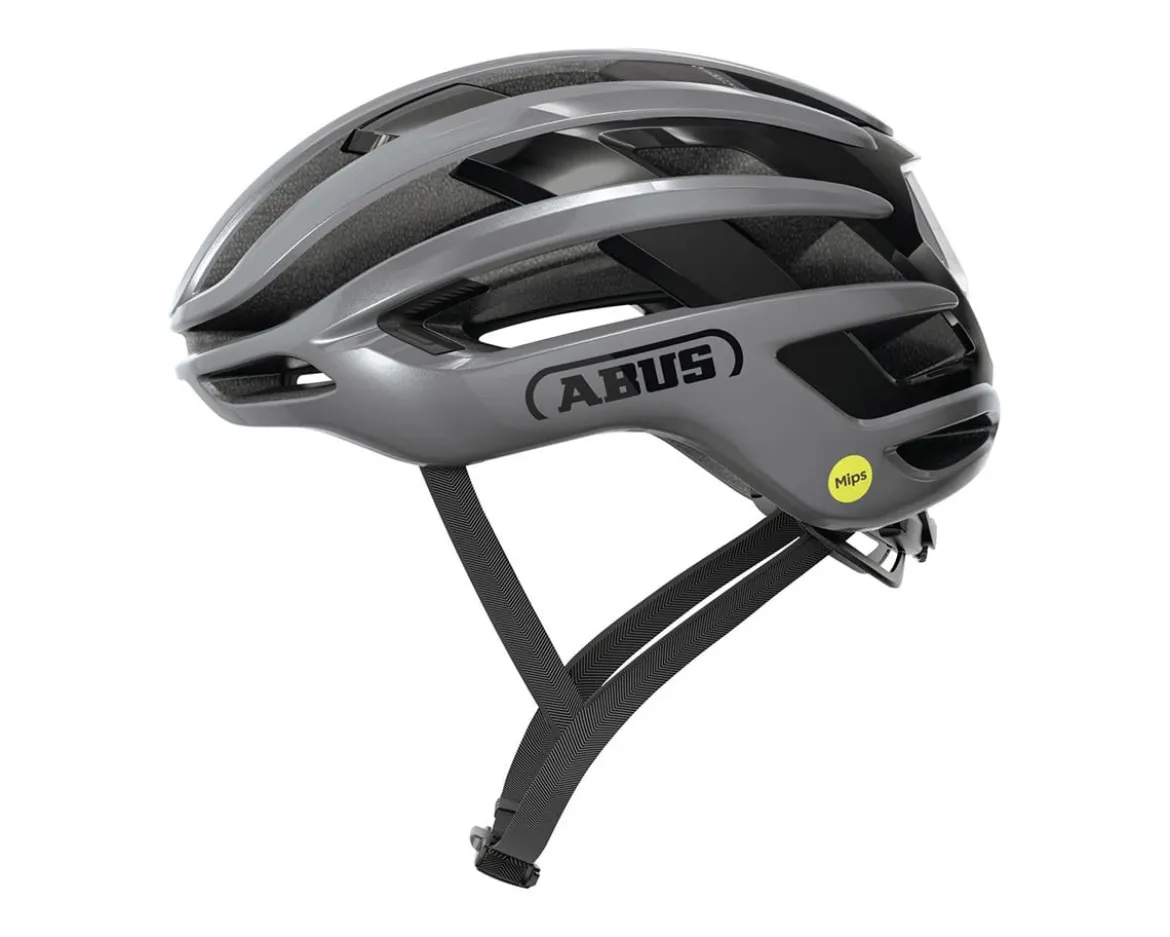 Abus AirBreaker 2.0 MIPS Helmet (Graphite Silver) (S)