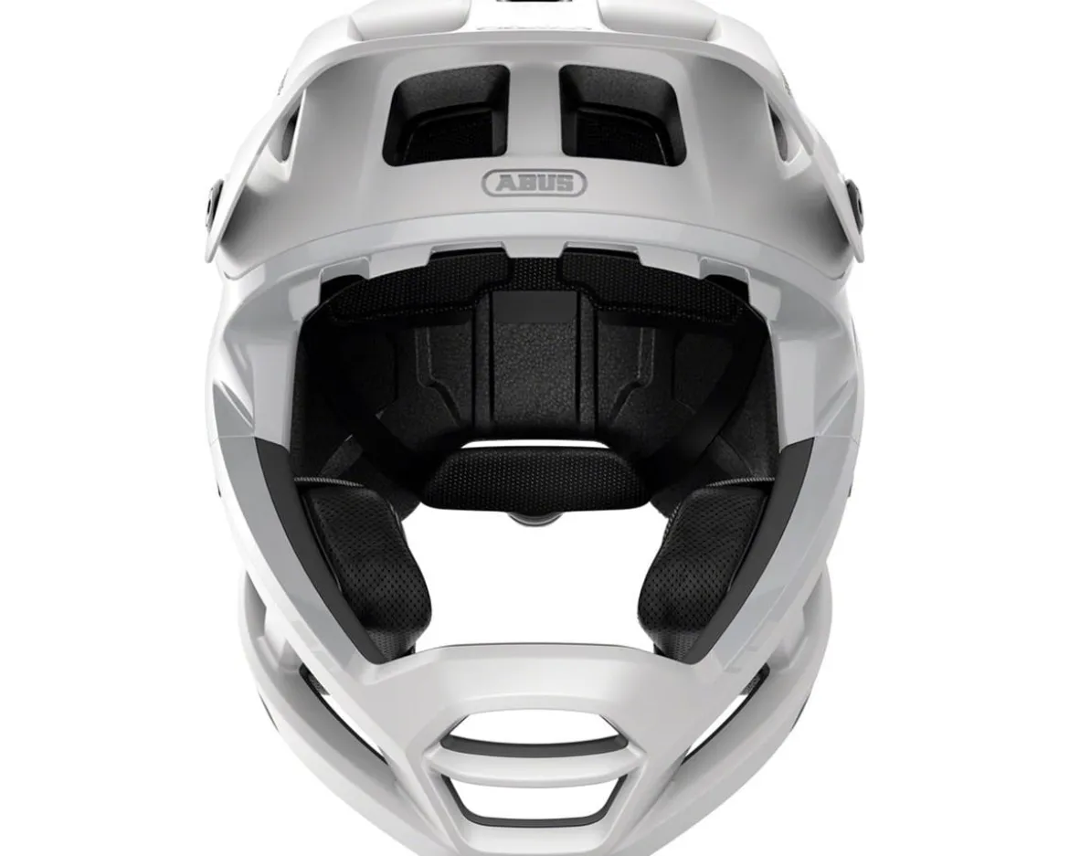 Abus AirDrop MIPS Full Face Helmet (Polar White) (52-58cm) (S/M)