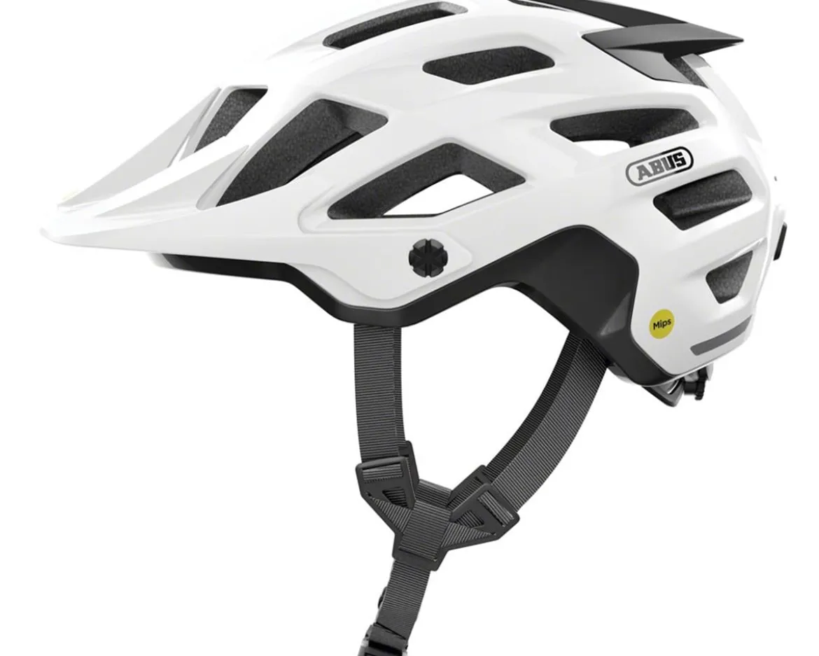 Abus Moventor 2.0 MIPS Mountain Helmet (Shiny White) (S)