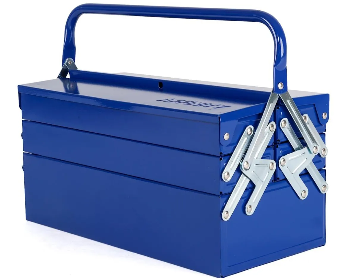 Affinity Triple Tray Tool Box (Blue)