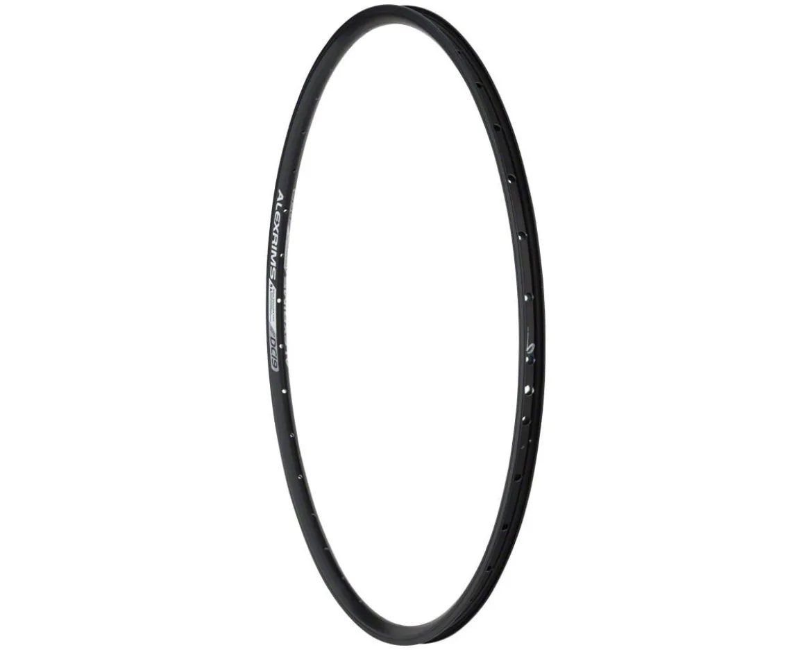 Alexrims DC19 Disc Rim (Black) (700c) (36H) (Presta) (36H) (Schrader) (700c)