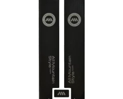 All Mountain Style Honeycomb Chain Guard (Black/Silver)