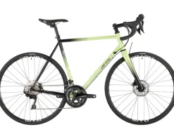 All-City Zig Zag Road Bike (Honeydew Bling) (Shimano 105) (Steel Frame) (46cm)