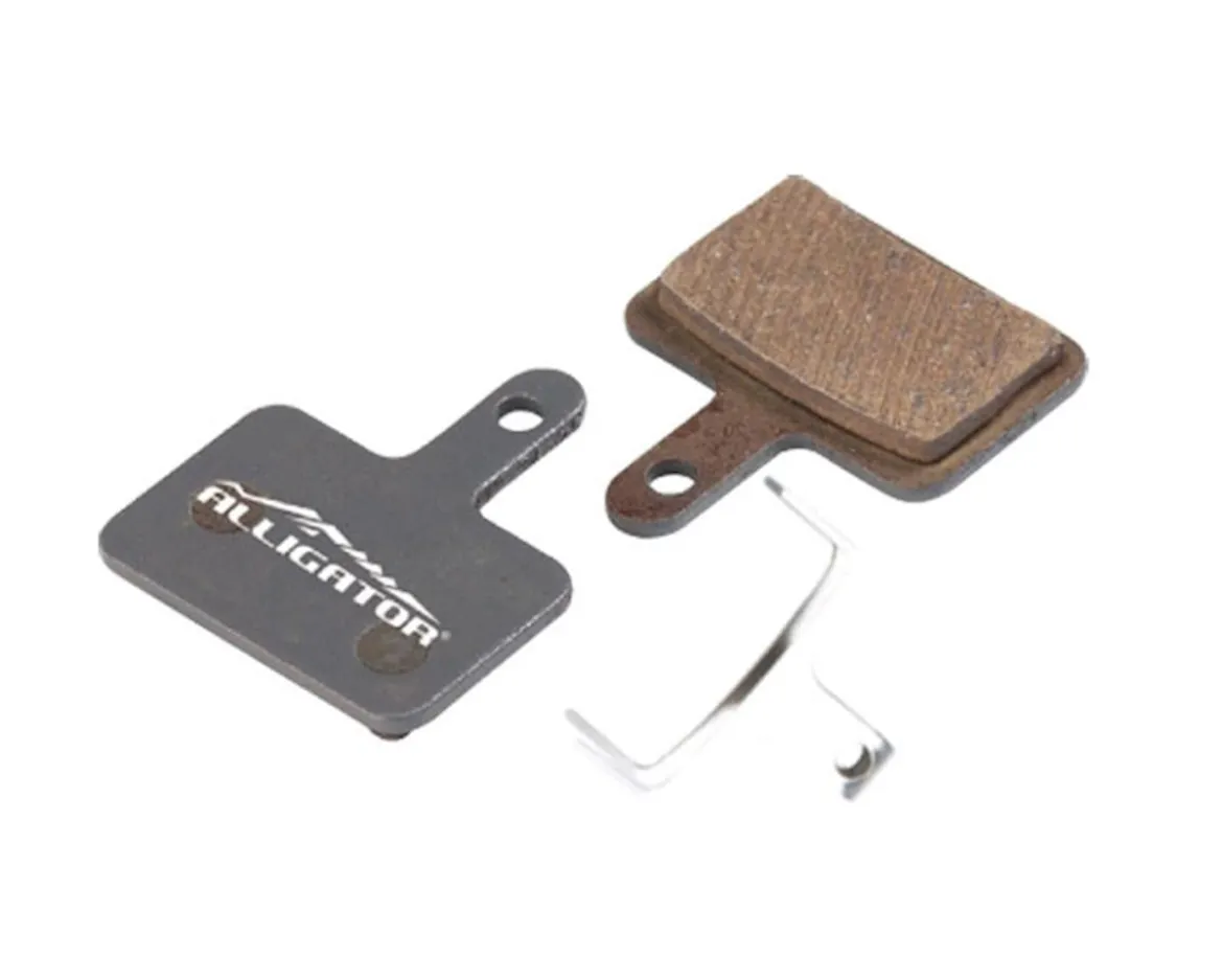 Alligator Disc Brake Pads (Semi-Metallic) (Shimano Deore) (1 Pair)
