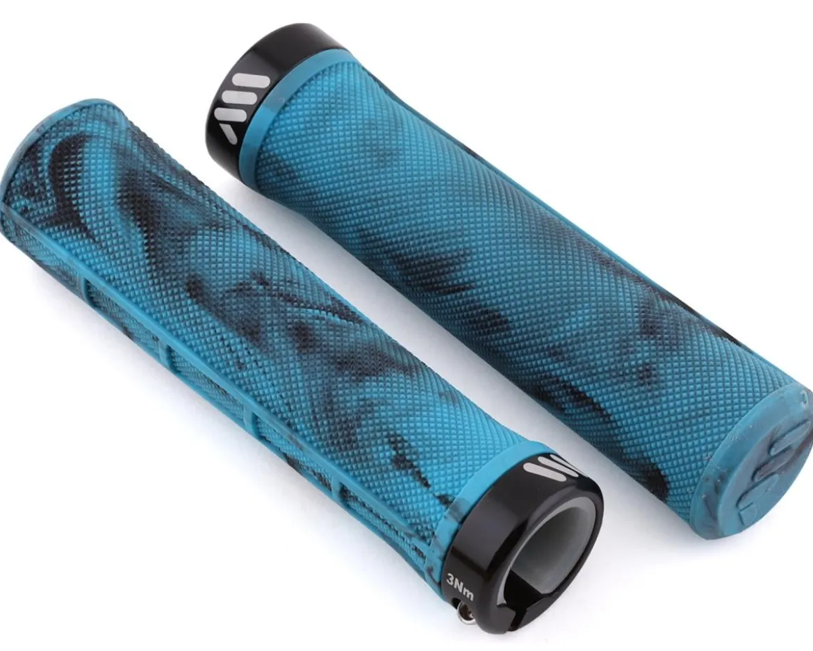 All Mountain Style Berm Grips (Blue Camo) (135mm)