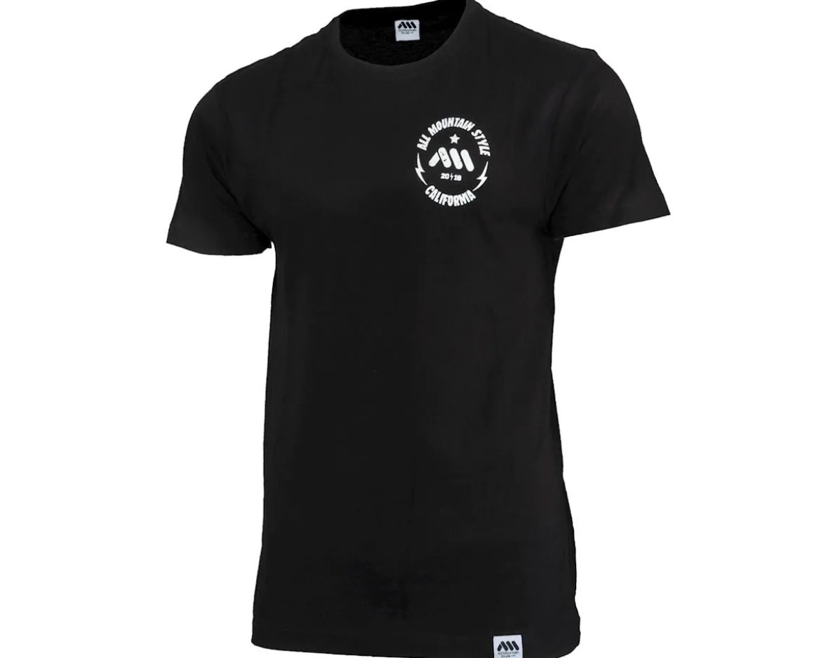 All Mountain Style California Bear Tee (Black) (M)