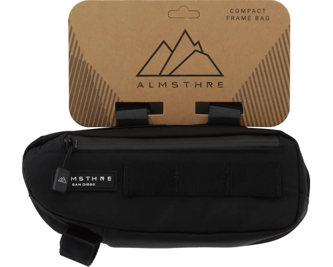 Almsthre Compact Frame Bag (Midnight Black) (0.8L)