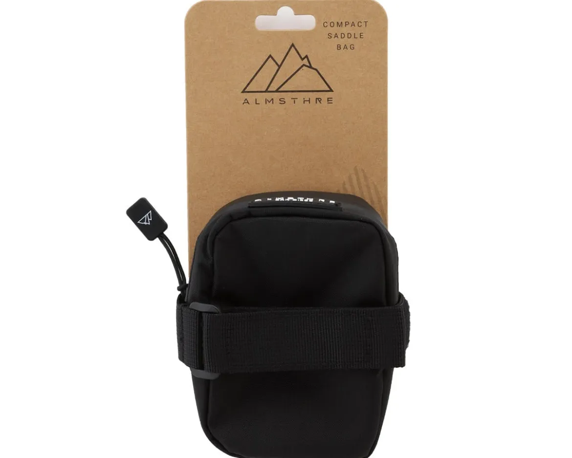 Almsthre Compact Saddle Bag (Midnight Black)