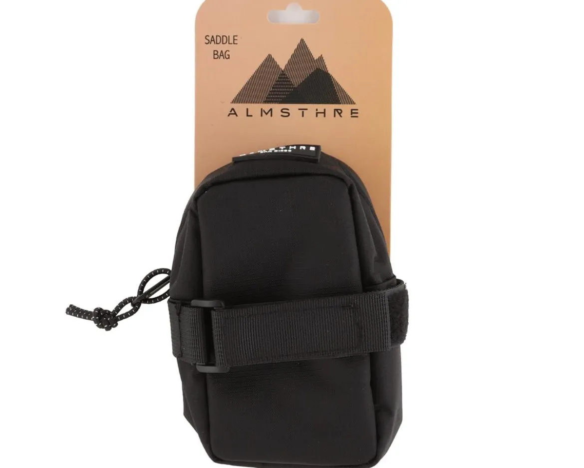 Almsthre Signature Saddle Bag (Midnight Black)
