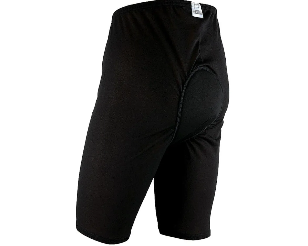 Andiamo Men's Padded Skins Short Liner (Black) (S)