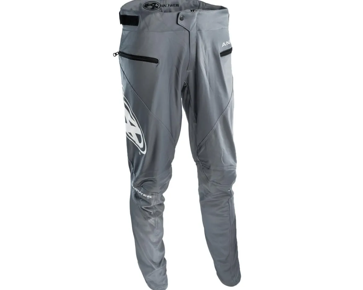 Answer Edge Youth Race Pants (Gray) (20)