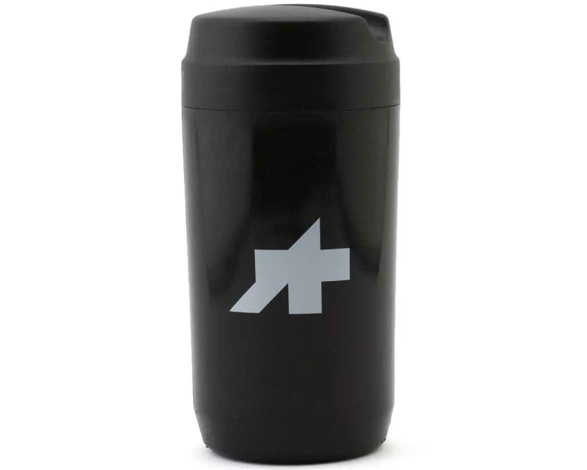 Assos Signature Tool Box & Bottle Cage Storage (Black) (500ml)