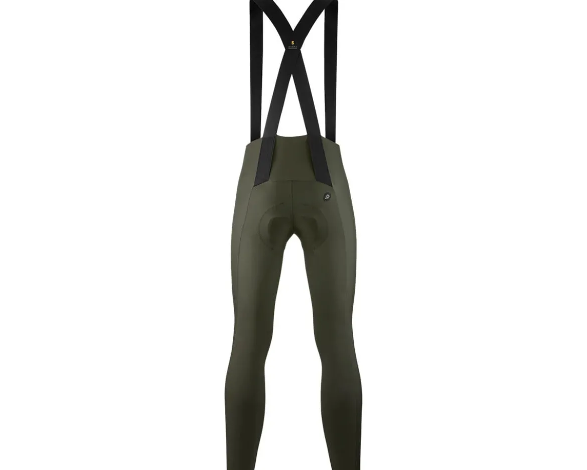 Assos Mille GT Spring Fall Bib Tight (S11) (Deep Green) (L) (w/ Chamois)