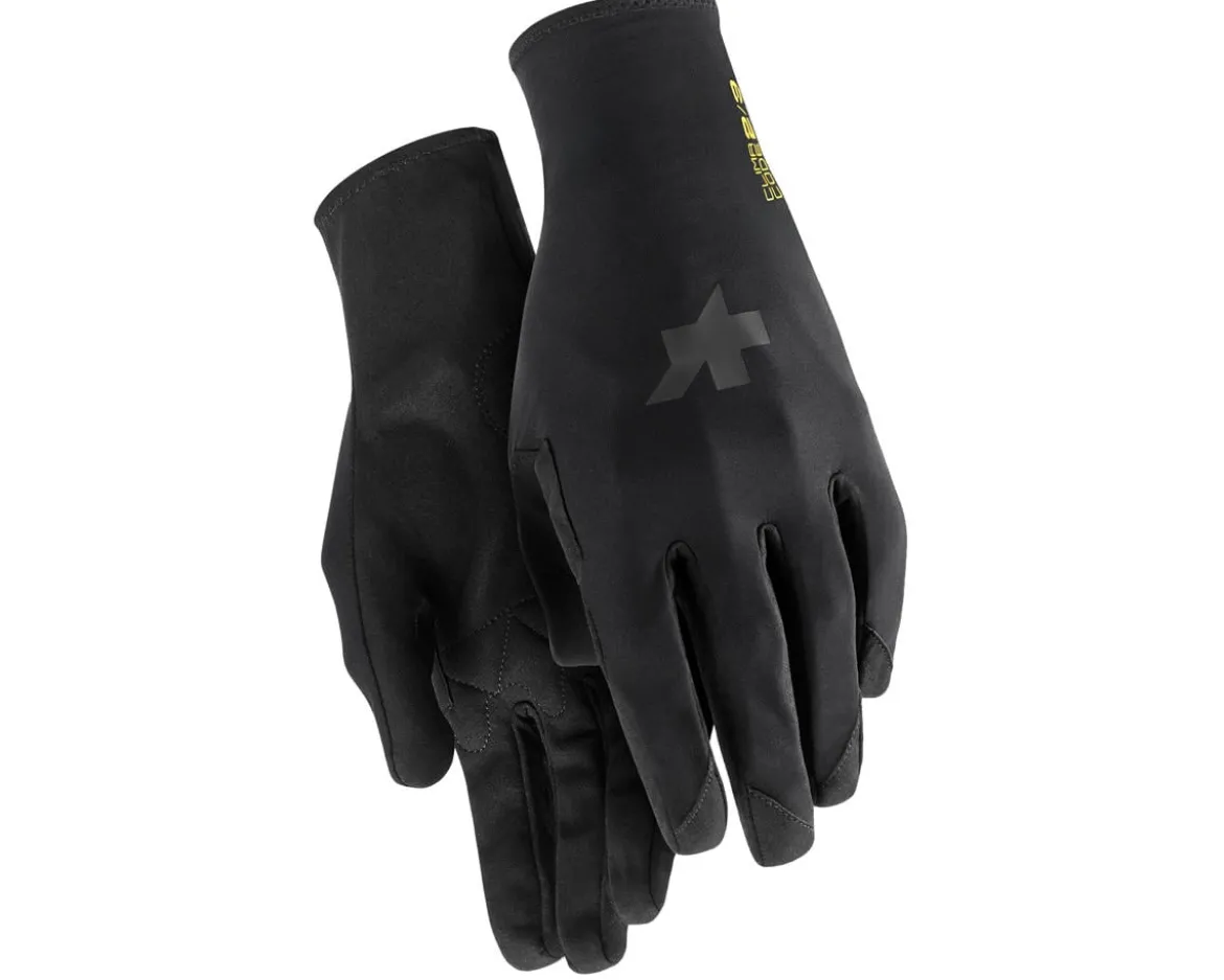Assos Spring Fall Full Finger Gloves (P1) (Black Series) (M)