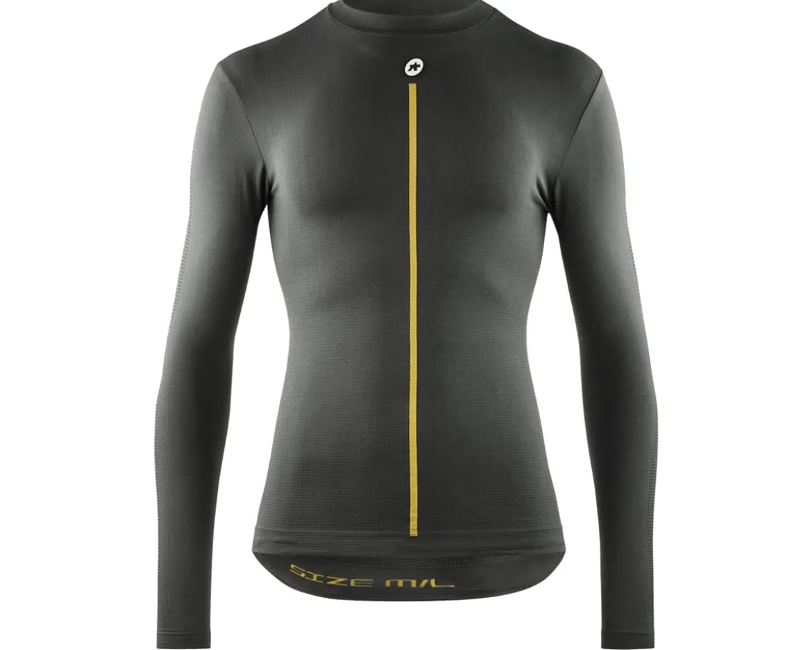 Assos Spring Fall Long Sleeve Skin Layer P1 (Anthracite Grey) (M/L)