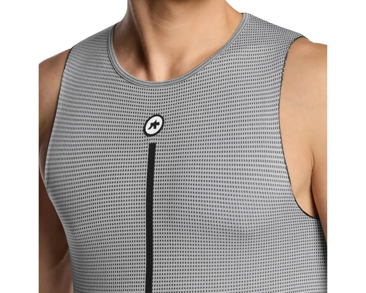 Assos Summer NS Sleeveless Skin Layer P1 (Grey Series) (S)