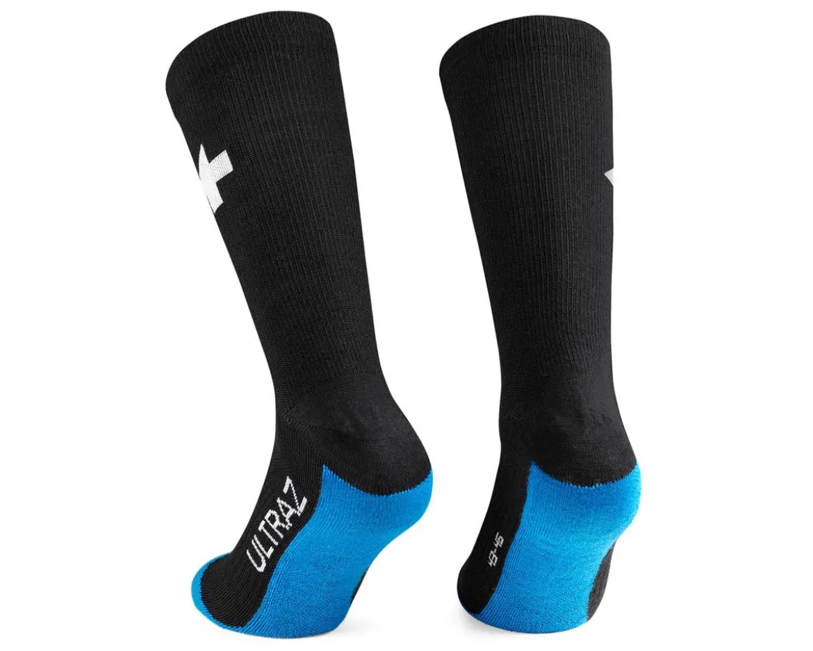 Assos Ultraz Winter Socks (P1) (Black Series) (Assos Size 0)