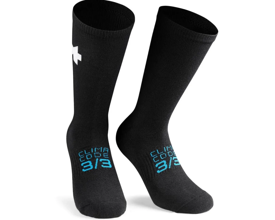 Assos Winter Socks (P1) (Black Series) (Assos Size 0)