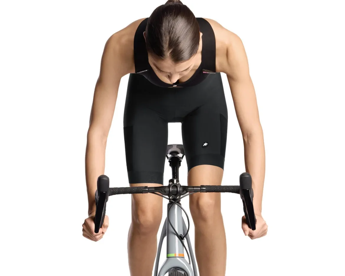 Assos Women's TACTICA KIESKAFER T5 Bib Shorts (Black Series) (S)