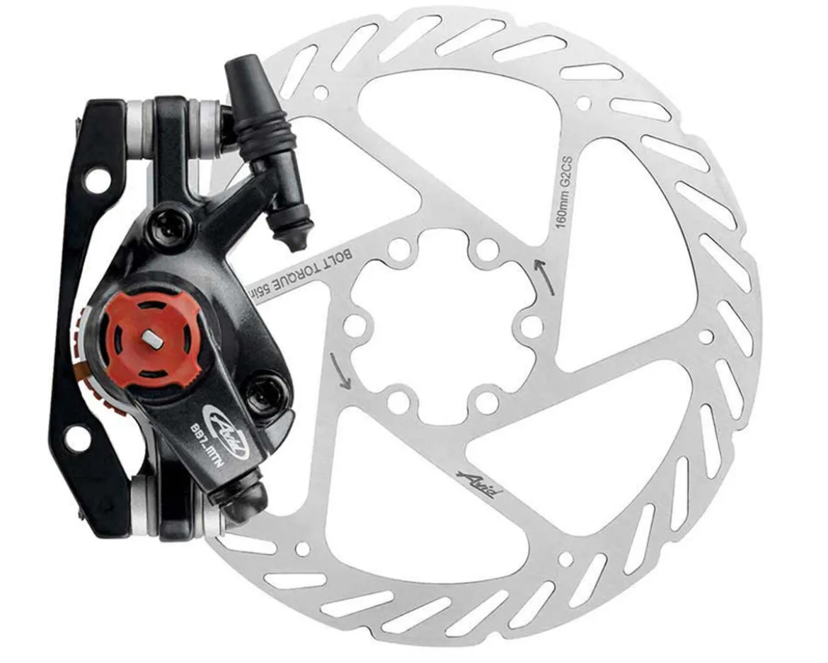Avid BB7 Mountain Disc Brake Caliper (Graphite) (Mechanical) (160mm) (Front or Rear) (51mm I.S/74mm Post Mount)