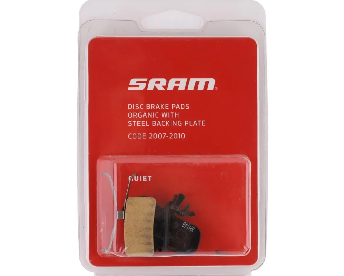 Avid Disc Brake Pads (Organic) (1 Pair) (Avid Code 2007-10) (Steel Back)