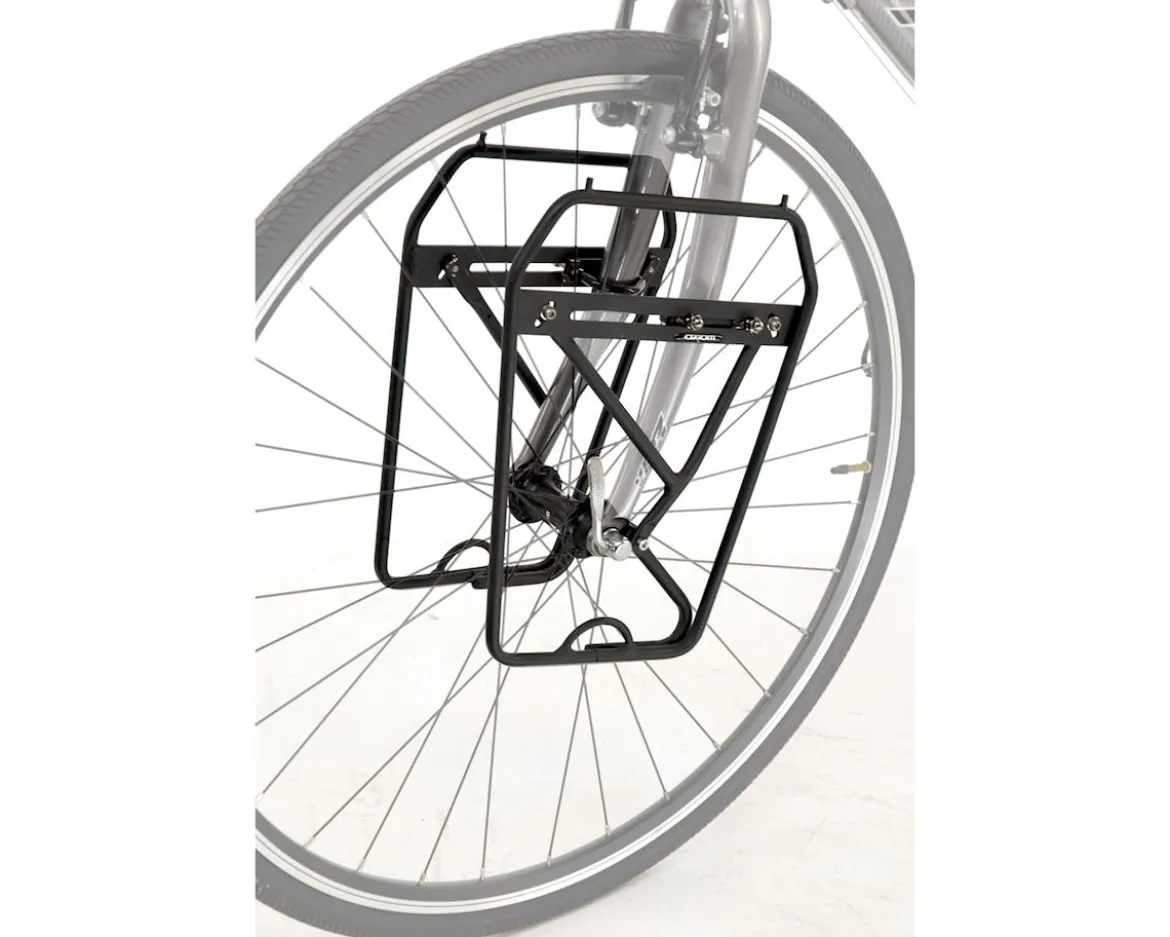 Axiom Journey DLX Lowrider Front Rack (Black)