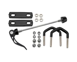 Axiom Journey Suspension & Disc Lowrider Front Rack (Black)