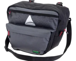 Axiom Seymour Oceanweave P7 Handlebar Bag (Black/Grey) (7L)