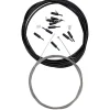 Aztec Shifter Cable & Housing Set (Black) (For Shimano/SRAM) (1.1mm) (2200mm)