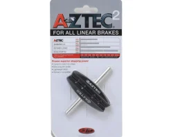 Aztec Cantilever Brake Pads (Black) (1 Pair) (Smooth Post)