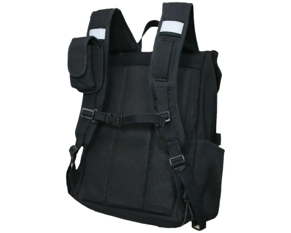 Banjo Brothers Minnehaha Canvas Commuter Backpack (Black)