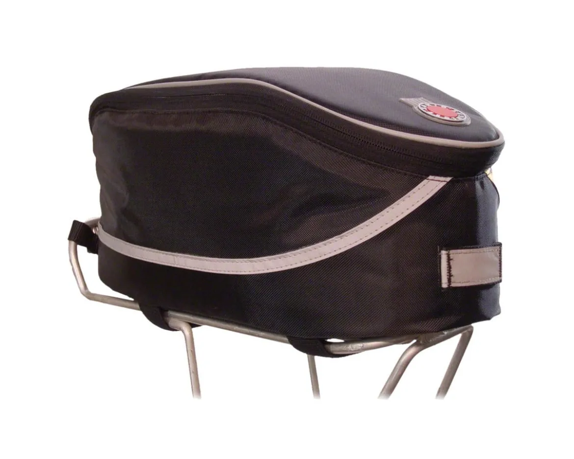 Banjo Brothers Rack Top Bag (Black) (8.4L)