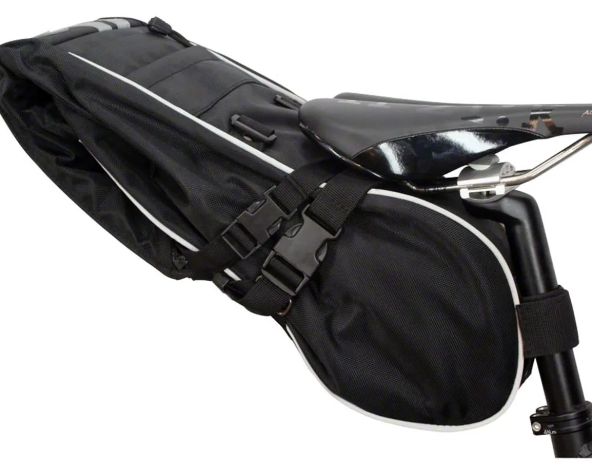 Banjo Brothers Waterproof Saddle Trunk (Black) (13L) (XL)