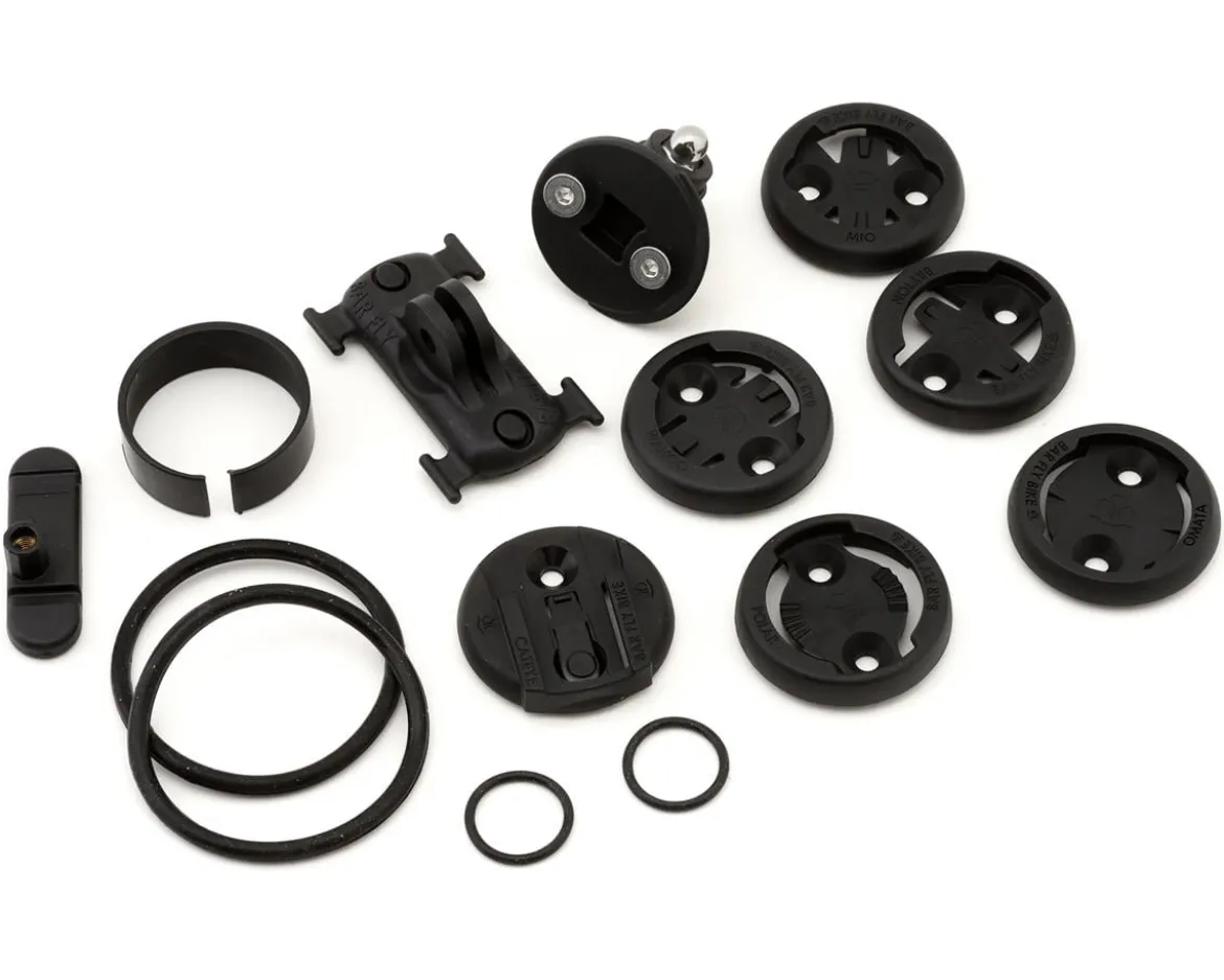 Bar Fly 4 Max Multi Device Mount System (Black) (31.8/35mm) (Garmin/Wahoo/GoPro & More)