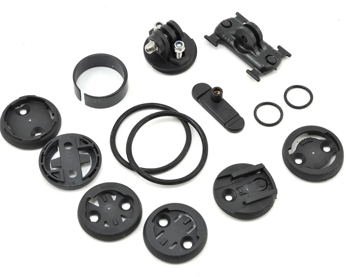 Bar Fly 4 Mini Multi Device Mount System (Black) (31.8/35mm) (Garmin/Wahoo/GoPro & More)