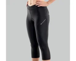Bellwether Women's Capri Cycling Pant (Black) (XL) (w/ Chamois)