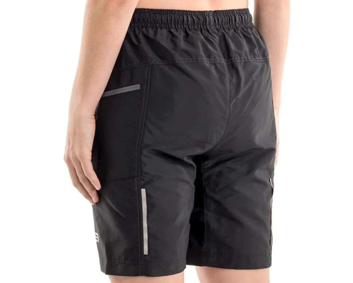 Bellwether Women's Ultralight Gel Baggies Cycling Short (Black) (L)