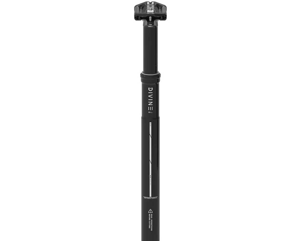 Bike Yoke Divine SL Dropper Seatpost (Black) (No Remote) (30.9mm) (400mm) (80mm)