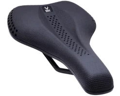 Bike Yoke Sagma 3D Lite Saddle (Black) (Chromoly Rails) (130mm)