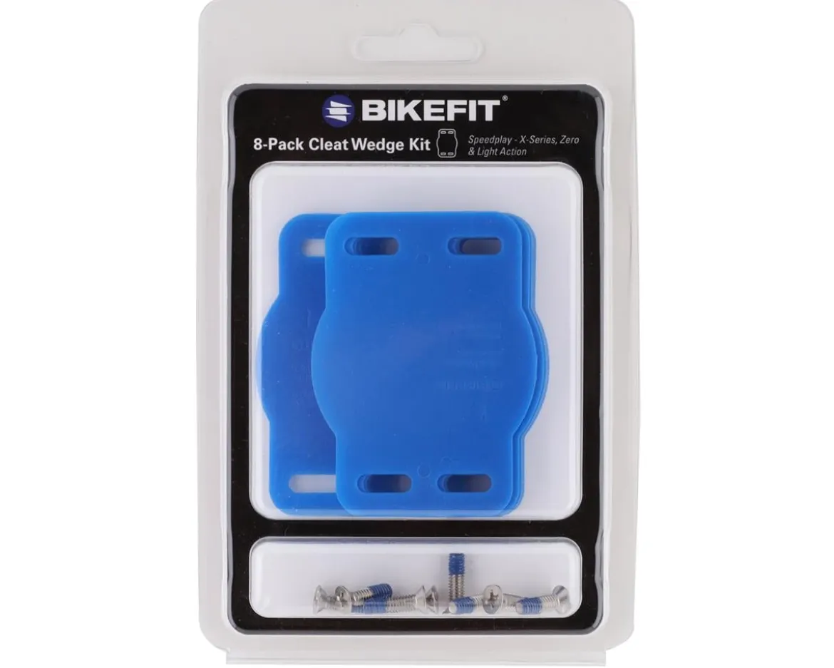 BikeFit 4-hole Speedplay Cleat Wedges (1°) (8-Pack)