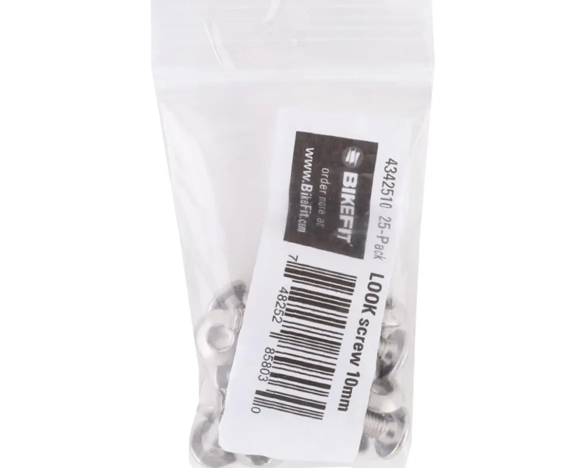BikeFit Look/Shimano Cleat Screws (25 Pack) (10mm)