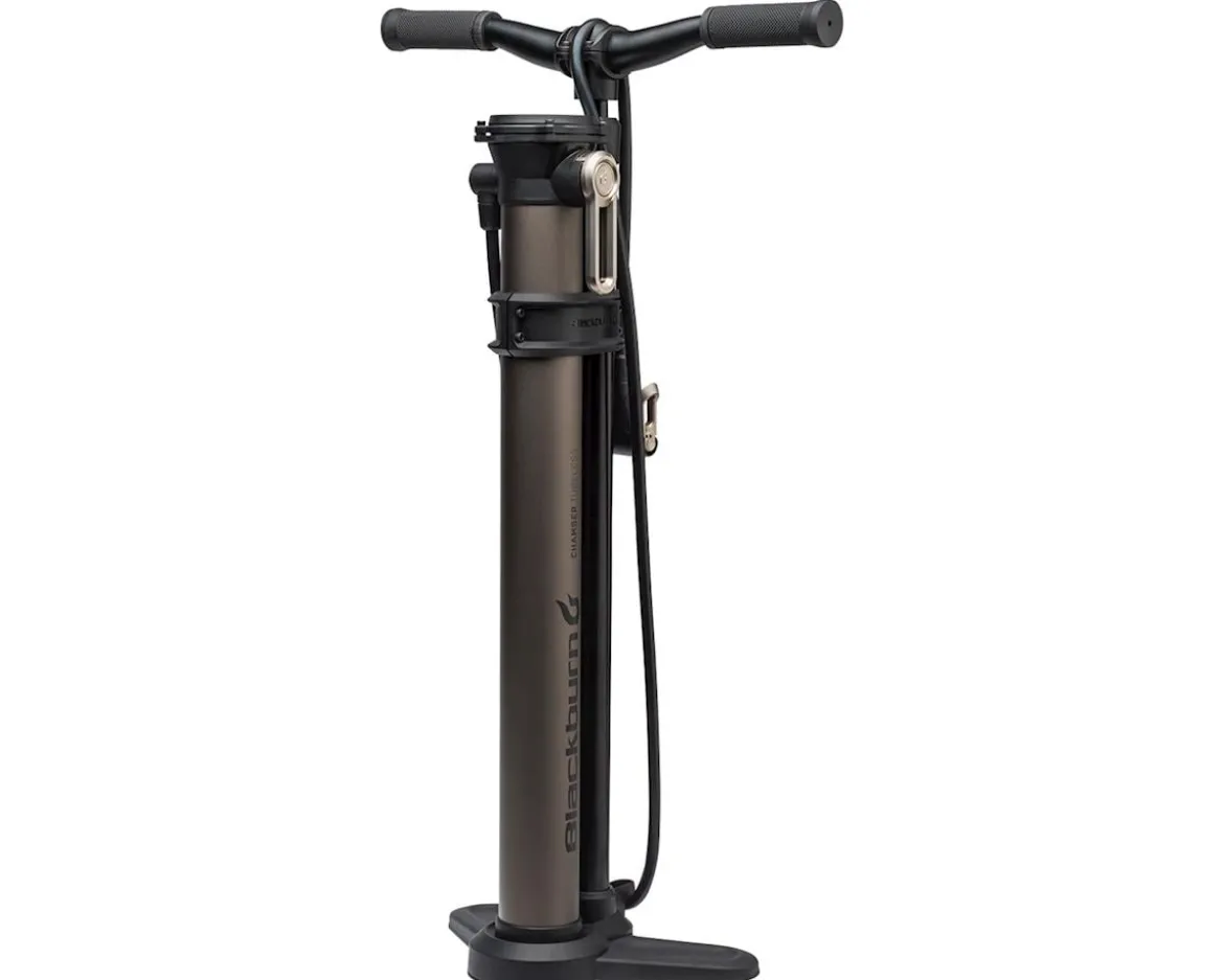 Blackburn Chamber Tubeless Floor Pump (Grey/Black)