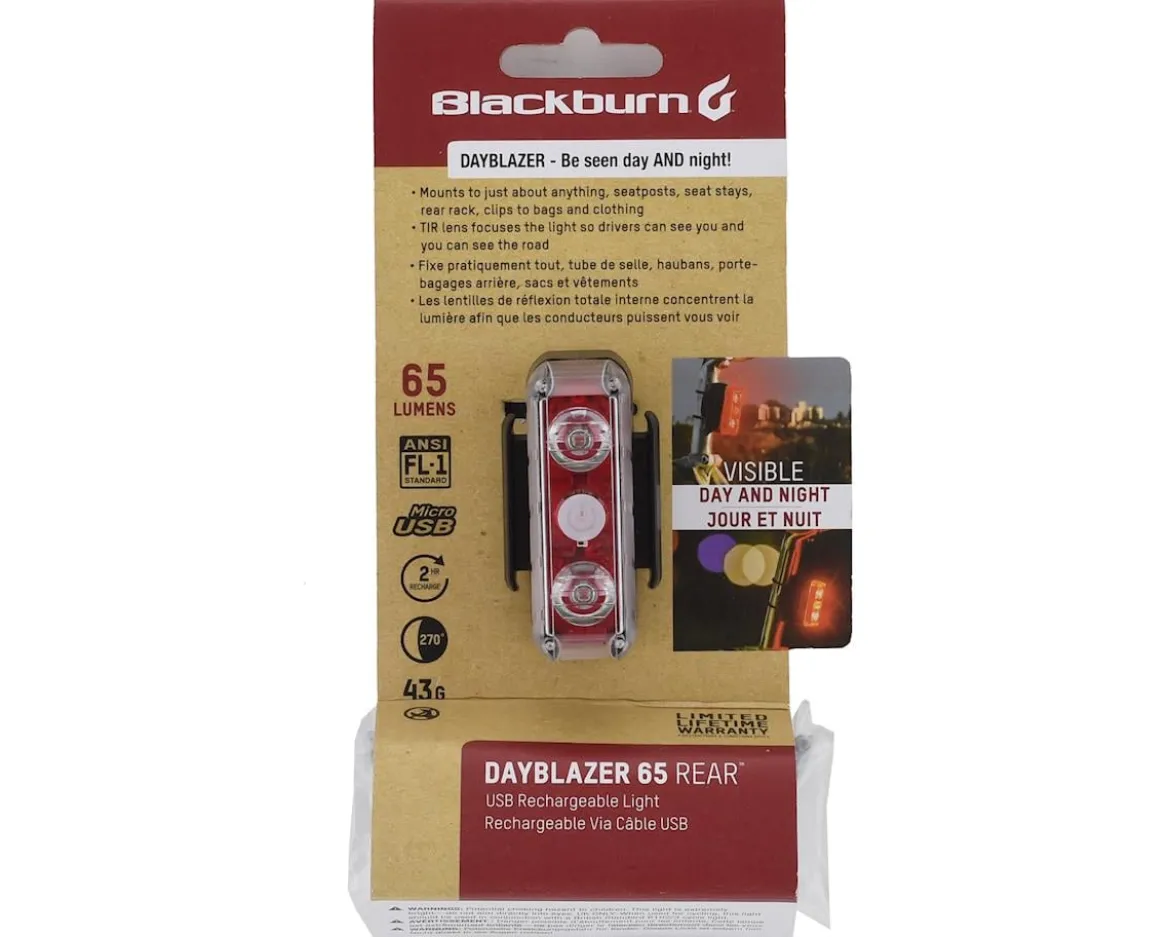 Blackburn Dayblazer 65 Rear Light (Black)