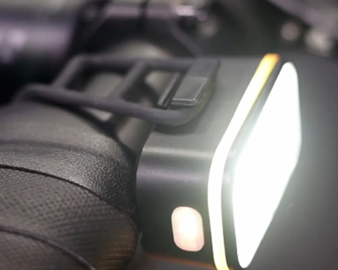 Blackburn GRID 2'Fer Headlight/Tail Light (Black) (175/55 Lumens)